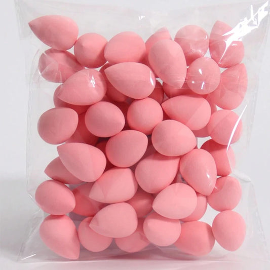 20PCS  Mini Finger Puff Beauty Cosmetic Foundation Cosmetic Sponge Makeup Blender Suitable For Cream & Powder Concealer