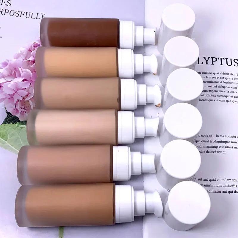 Bivanfe 30ml Makeup Foundation Base Mineral Touch Whitening Concealer Soft Matte Oil-Control Hot Deals Waterproof Make Up Tools - Urbanew