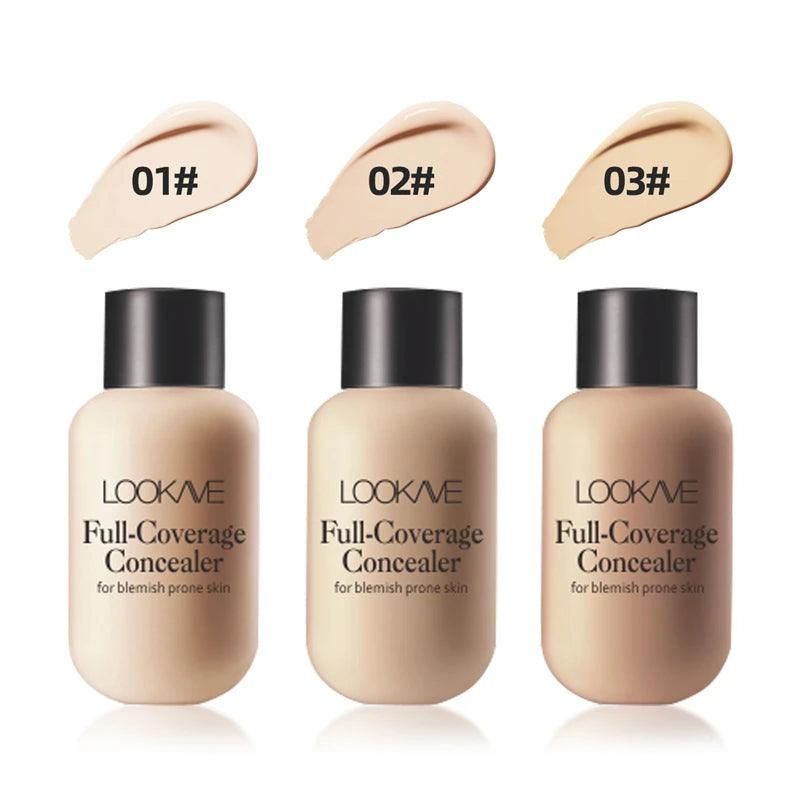 12ml Matte Makeup Foundation Cream For Face Professional Concealing Eye Dark Circle Liquid Long-lasting Corrector Cream Cosmetic - Urbanew