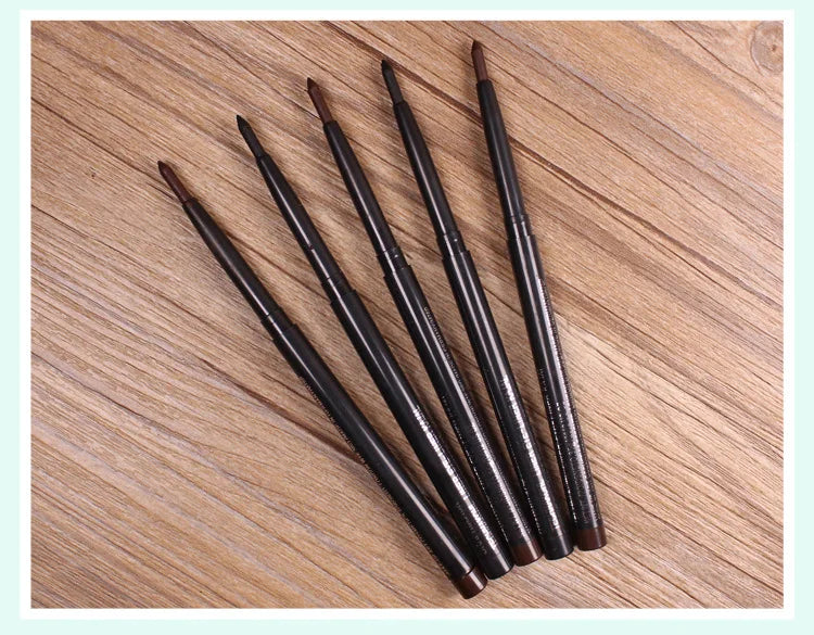 1Pcs Waterproof Black Brown Smooth Eyeliner Pencil Permanent Makeup Eyleliner Pen Long Lasting Automatic Eyes Makeup Tools