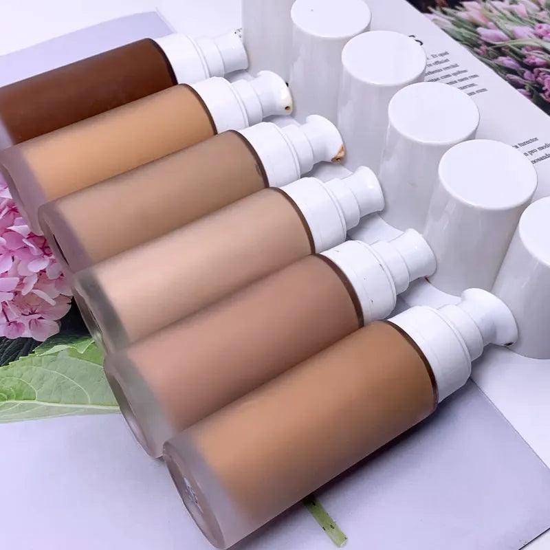 Bivanfe 30ml Makeup Foundation Base Mineral Touch Whitening Concealer Soft Matte Oil-Control Hot Deals Waterproof Make Up Tools - Urbanew