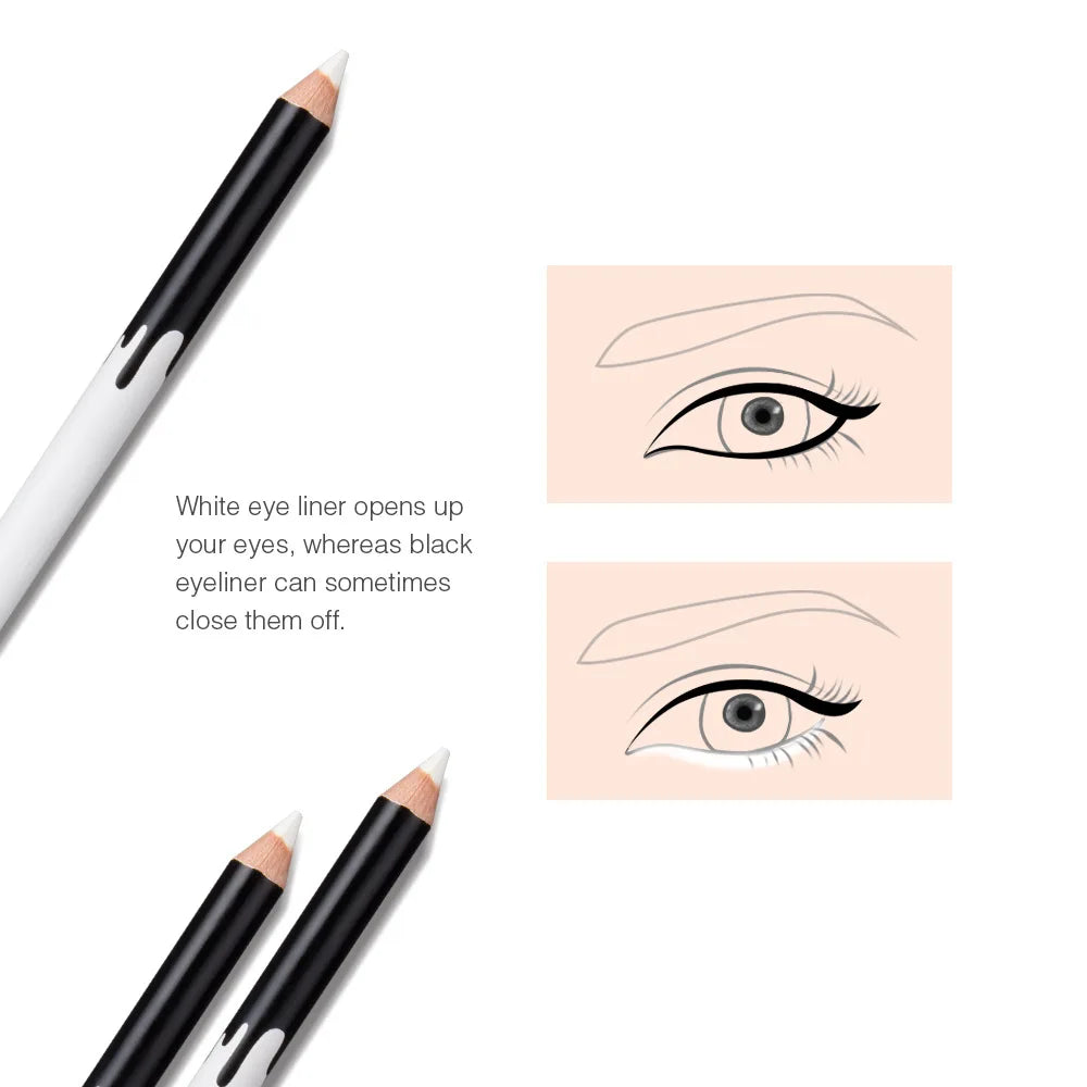 1Pcs Eye Brow Cosmetics Waterproof Long Lasting Easy to Wear Pigment Black Coffee Brown Cheap Eyebrow Eyeliner Makeup Pencil