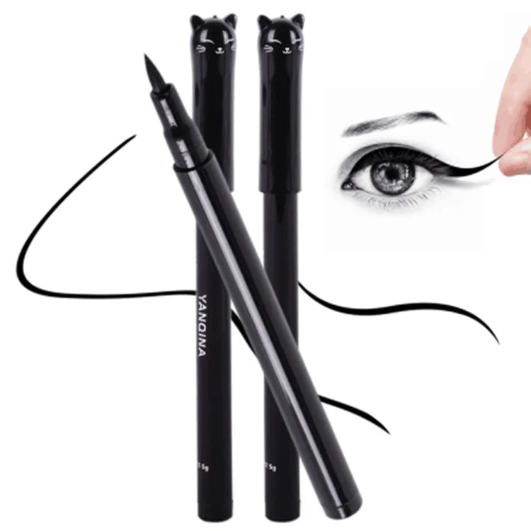 Hot Sale Makeup Black Liquid Eyeliner Waterproof Make Up Beauty Cosmestics Eye Liner Pencil Pen 8862#