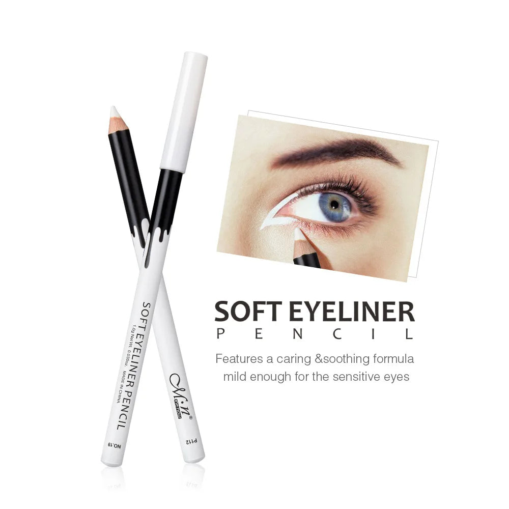 1Pcs Eye Brow Cosmetics Waterproof Long Lasting Easy to Wear Pigment Black Coffee Brown Cheap Eyebrow Eyeliner Makeup Pencil