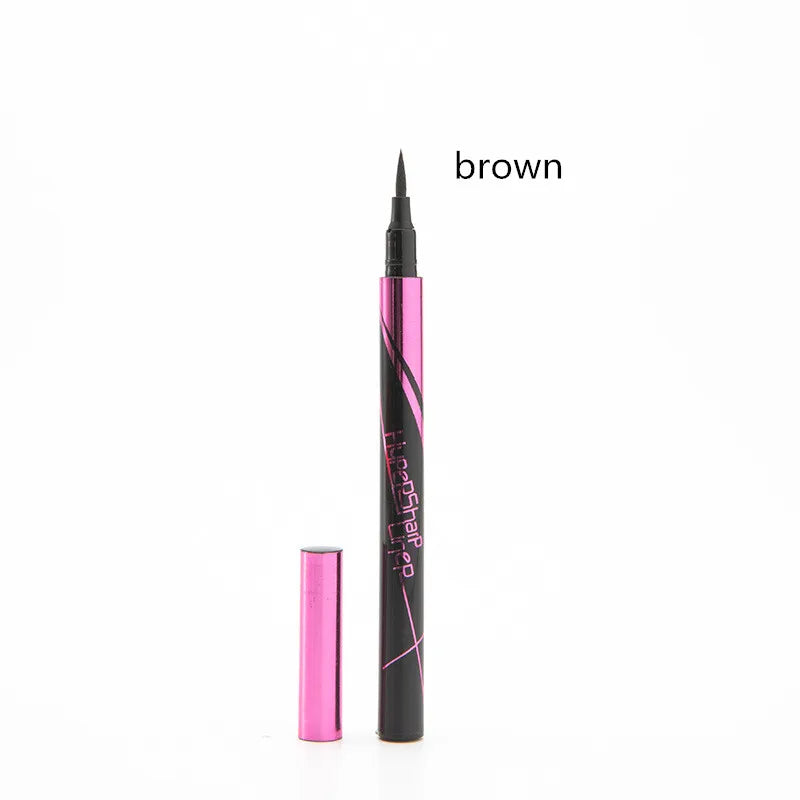 1PC Black Brown Waterproof Eyeliner Pencil Long-lasting Liquid Eye Liner Pen Pencil Make Up Tool