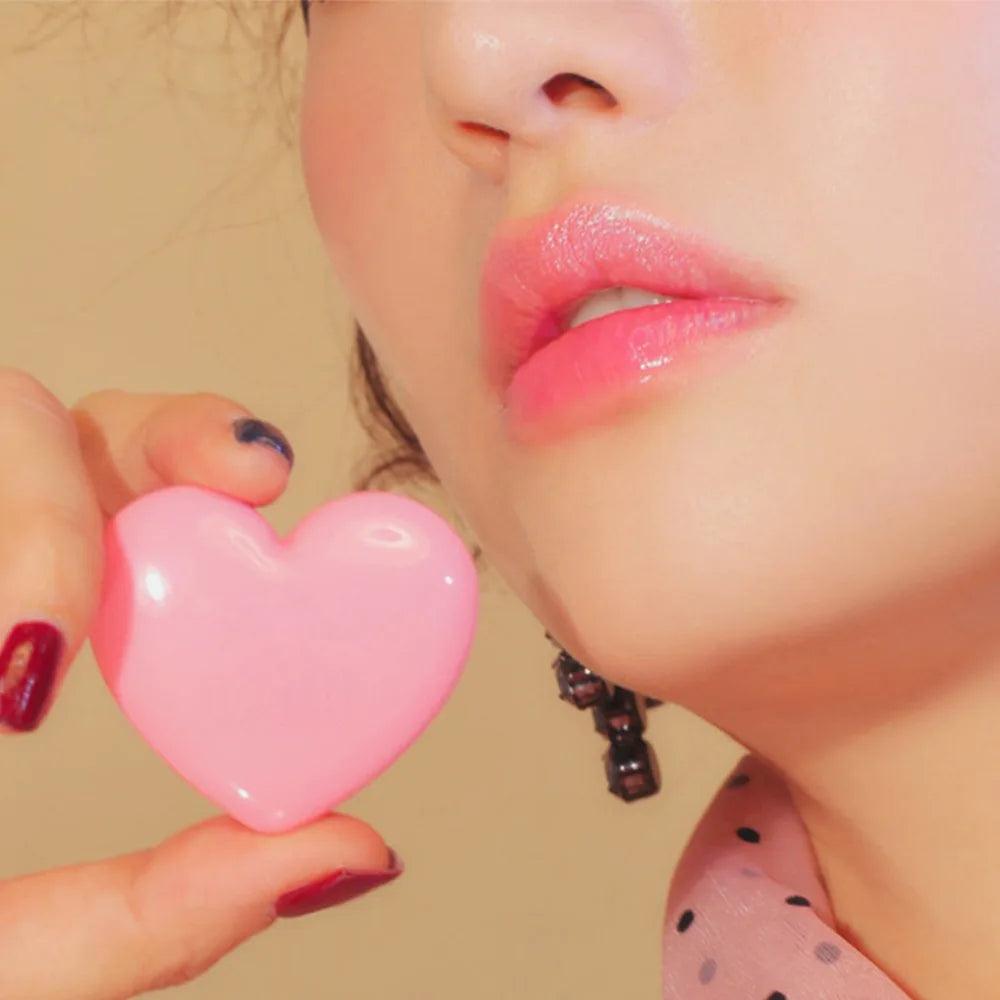 Love Heart Shape Empty Eyeshadow Case Rouge Lipstick Box Pigment Palette Refillable Foundation Makeup Dispenser New - Urbanew