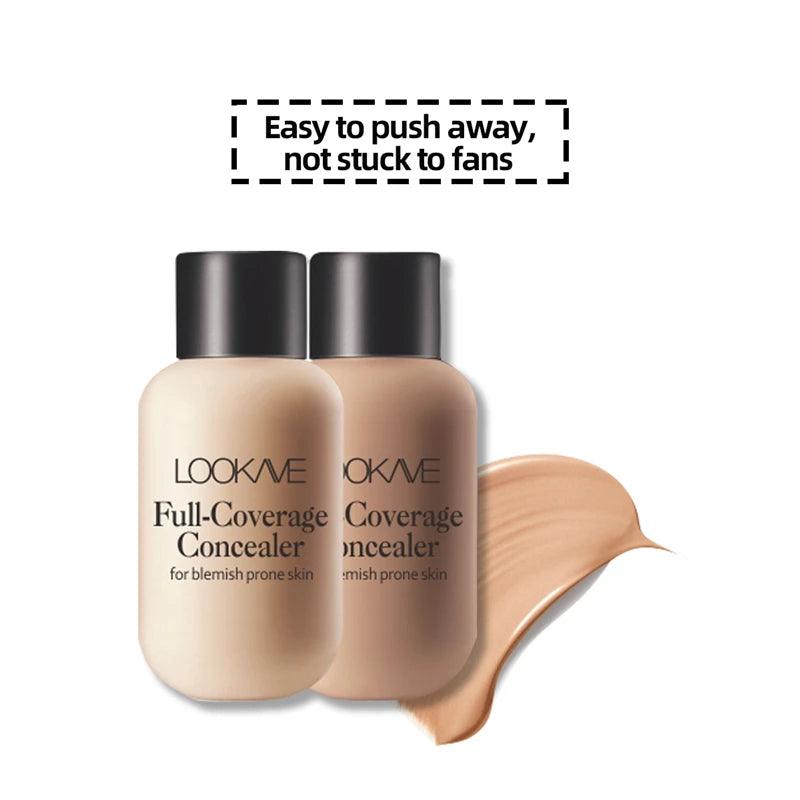 12ml Matte Makeup Foundation Cream For Face Professional Concealing Eye Dark Circle Liquid Long-lasting Corrector Cream Cosmetic - Urbanew