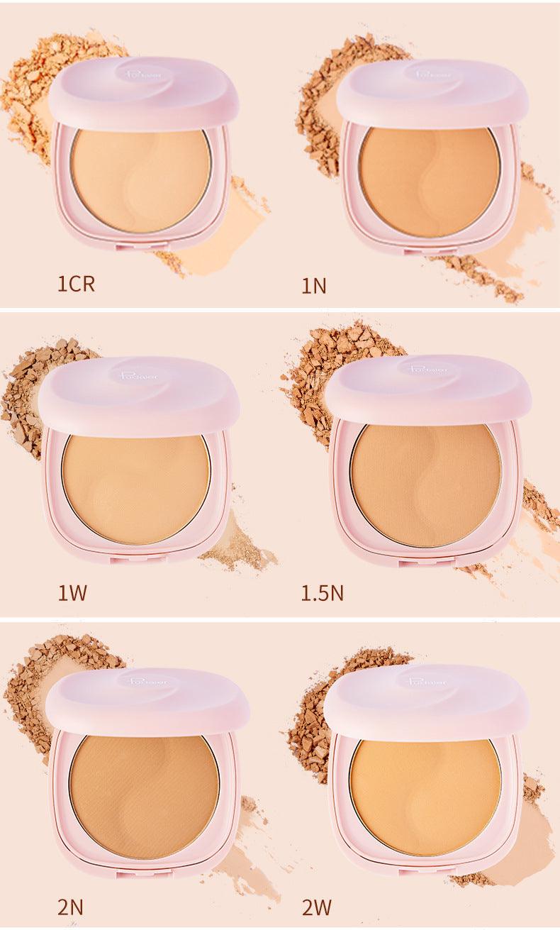 Pudaier Makeup Foundation Fixing Foundation Pressed Powder Loose Powder Make up Waterproof Natural Concealer Oil Control Powder - Urbanew