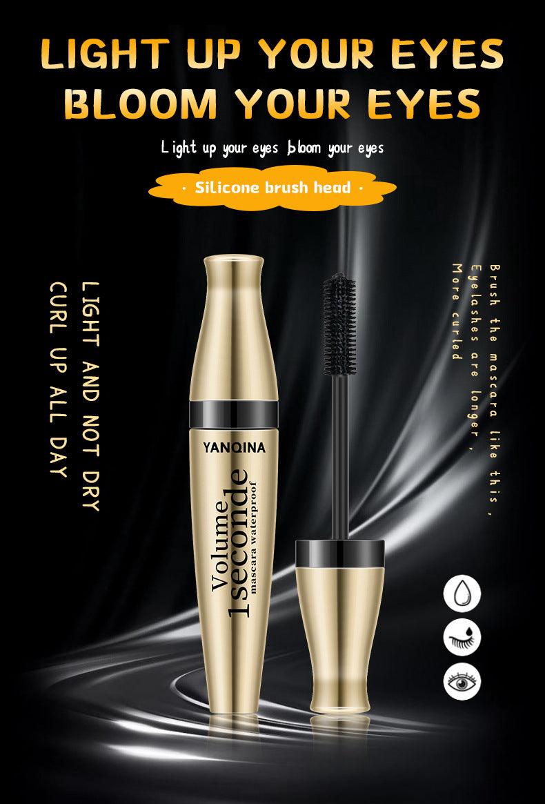 3D Fiber Mascara Long Black Waterproof Black Mascara Volume Curling Eyelash Extension Makeup Cosmetic Mascara Liquid - Urbanew