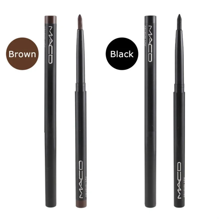 1Pcs Waterproof Black Brown Smooth Eyeliner Pencil Permanent Makeup Eyleliner Pen Long Lasting Automatic Eyes Makeup Tools