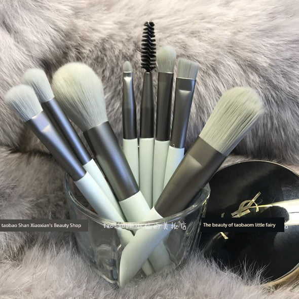 Beginner Portable Short Super Soft Makeup Brush Suit