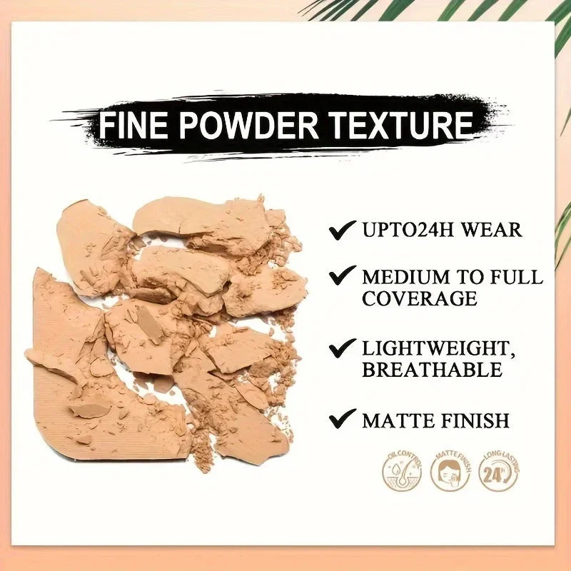 3 Color Dark Powder Bronze Powder Dark Skin Foundation Oil Control Concealer Brighten The Face Create 3 Dimensional Makeup