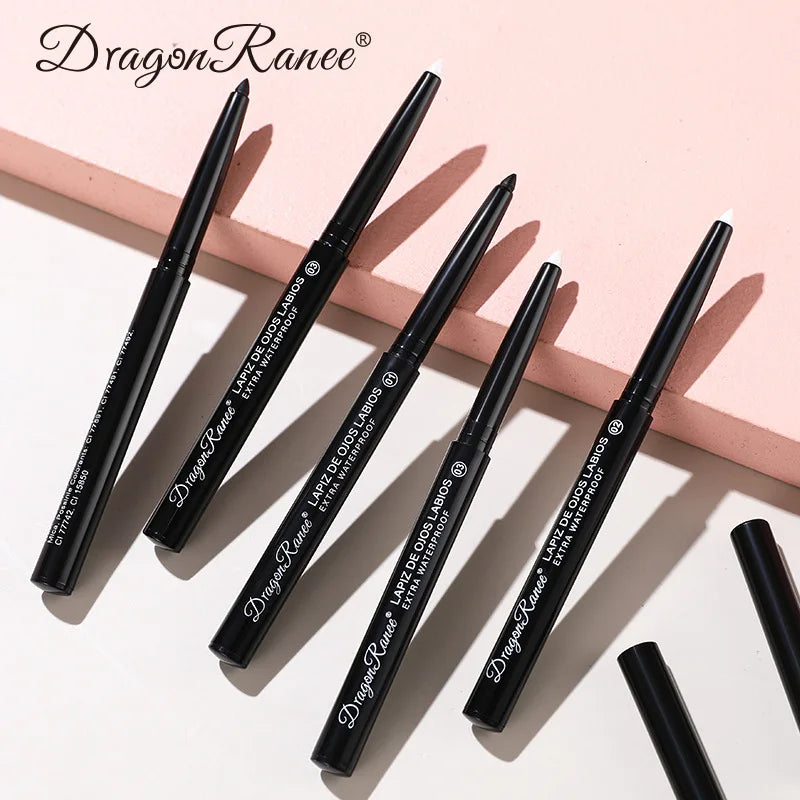 Matte/Pearlescent Eyeliner Gel Pencil Smooth Waterproof White Black Eye Liner Lying Silkworm Pen Cream Makeup for Eyes