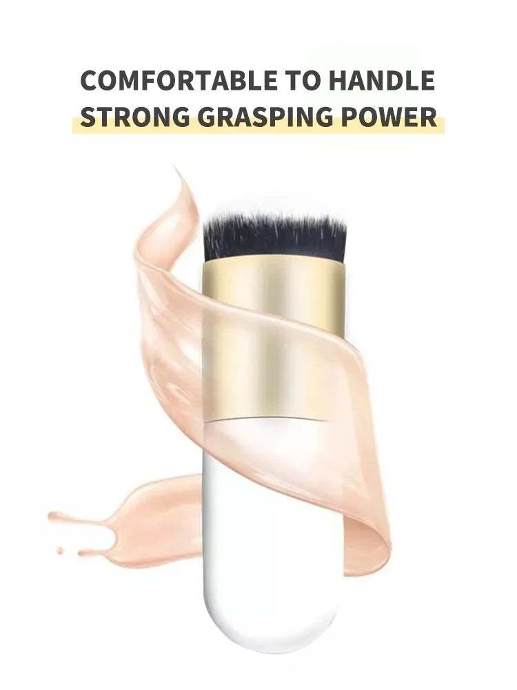 Brush Large Small Fat Pier Foundation Make-Up Brush Bb Cream Mushroom Brush No Powder No Mark Foundation Make-Up Brush