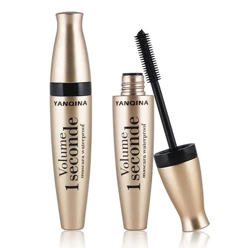 3D Fiber Mascara Long Black Waterproof Black Mascara Volume Curling Eyelash Extension Makeup Cosmetic Mascara Liquid - Urbanew