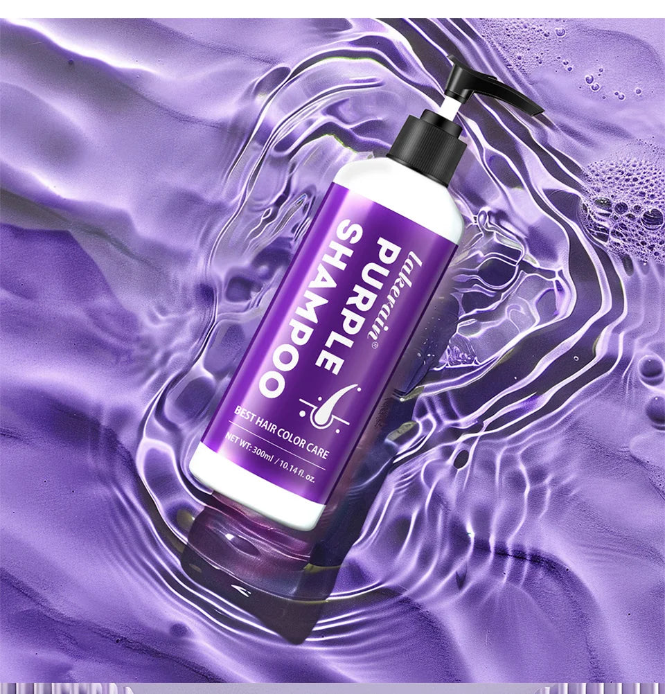 Blonde Revive Purple Shampoo - Neutralizes Brass & Enhances Shine (300ml)