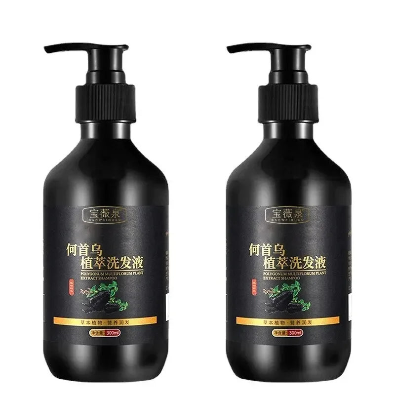 Herbal Growth Shampoo with Polygonum Multiflorum - Controls Oil, Dandruff & Itching (300ml)