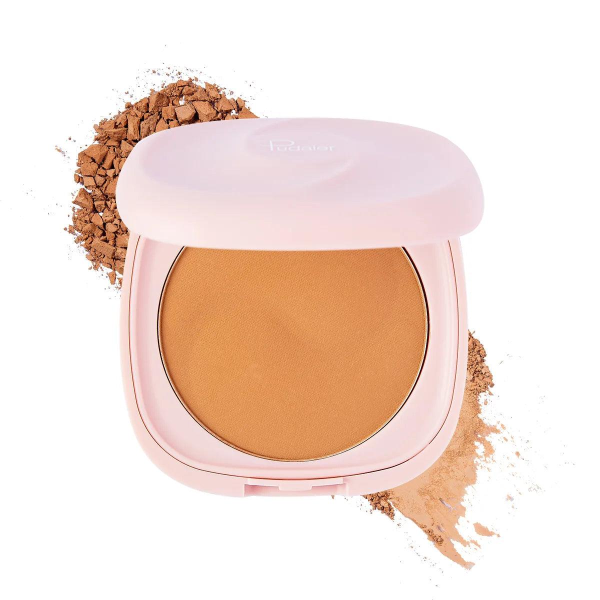 Pudaier Makeup Foundation Fixing Foundation Pressed Powder Loose Powder Make up Waterproof Natural Concealer Oil Control Powder - Urbanew