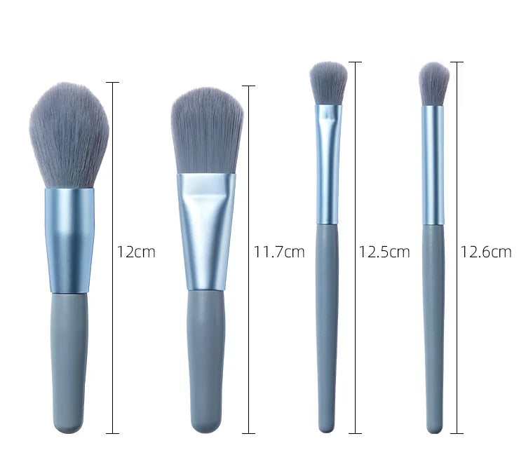 Hot 8-13pcs/lot Makeup Brushes Set Eye Shadow Foundation Women Cosmetic Powder Blush Blending Women Beauty MakeUp Tool Wholesale