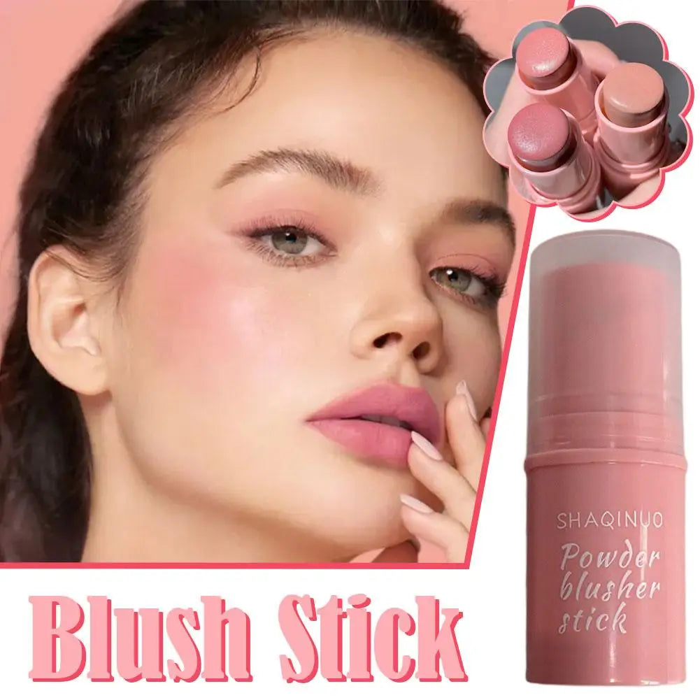 Blush 3 em 1: Beleza Multifuncional para Rosto e Lábios