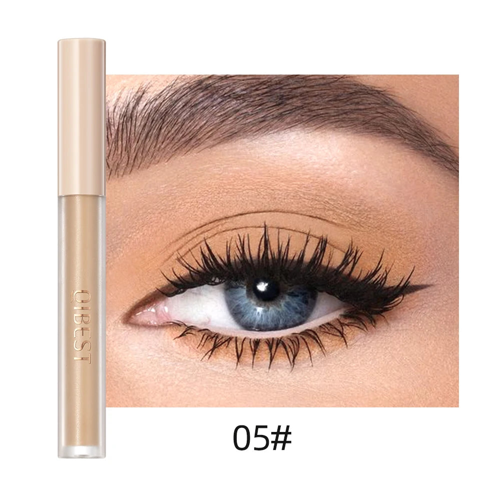 QiBest Matte Liquid Eyeshadow - Waterproof, Long-Lasting Pigment (8 Shades)