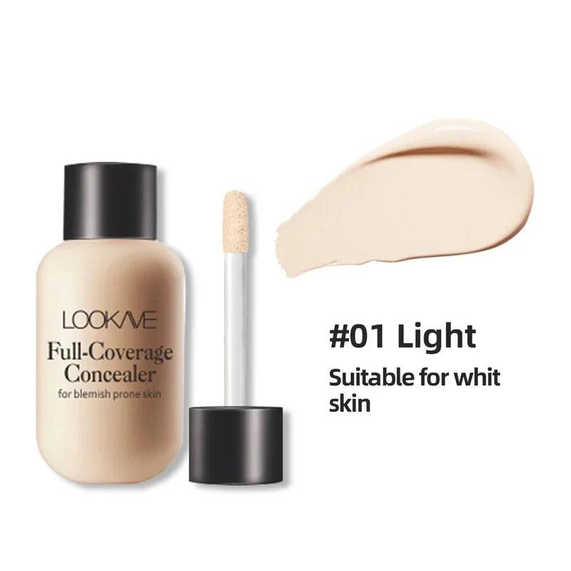 12ml Matte Makeup Foundation Cream For Face Professional Concealing Eye Dark Circle Liquid Long-lasting Corrector Cream Cosmetic - Urbanew