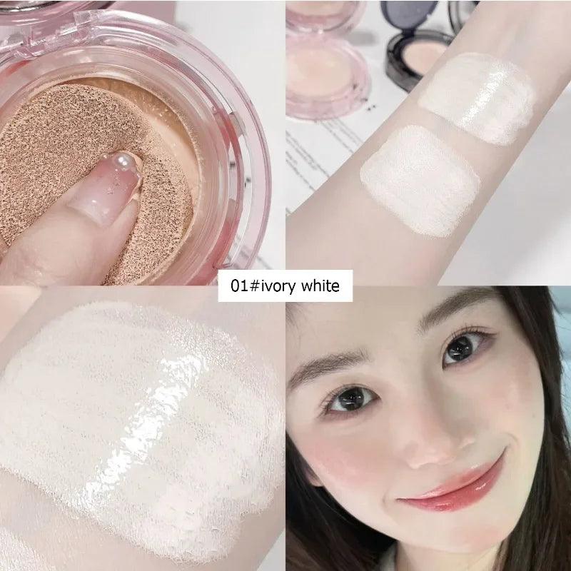 Face Foundation Liquid Moisturizing & Refreshing BB Cream Oil-control Air Cushion Concealer Summer Korean Makeup Foundation - Urbanew