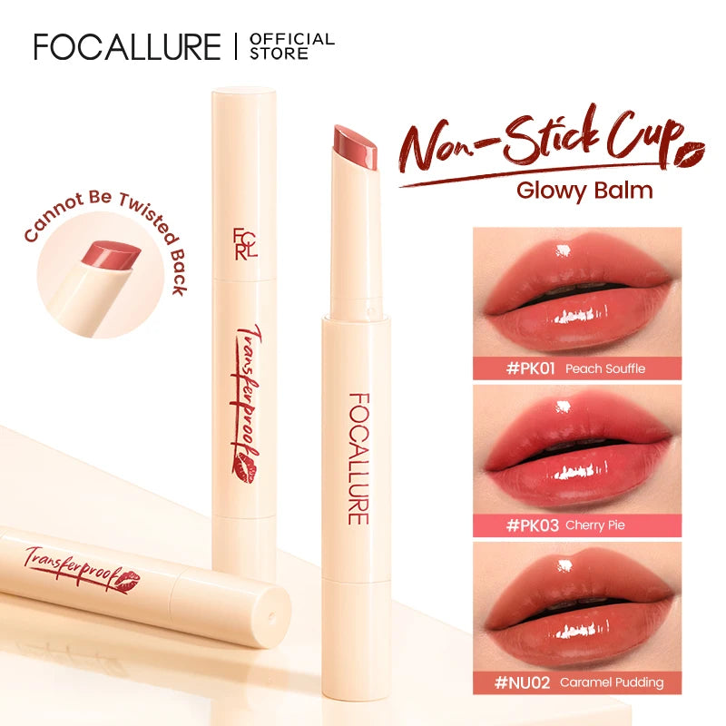 Focallure Balm Labial Hidratante Translúcido: Brilho e Conforto Duradouros para Seus Lábios