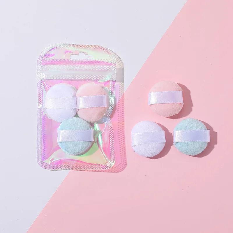 3/4/6Pcs Mini Size Finger Puff Set Professional Cosmetic Cushion Concealer Foundation Detail Makeup Sponge Beauty Tool - Urbanew