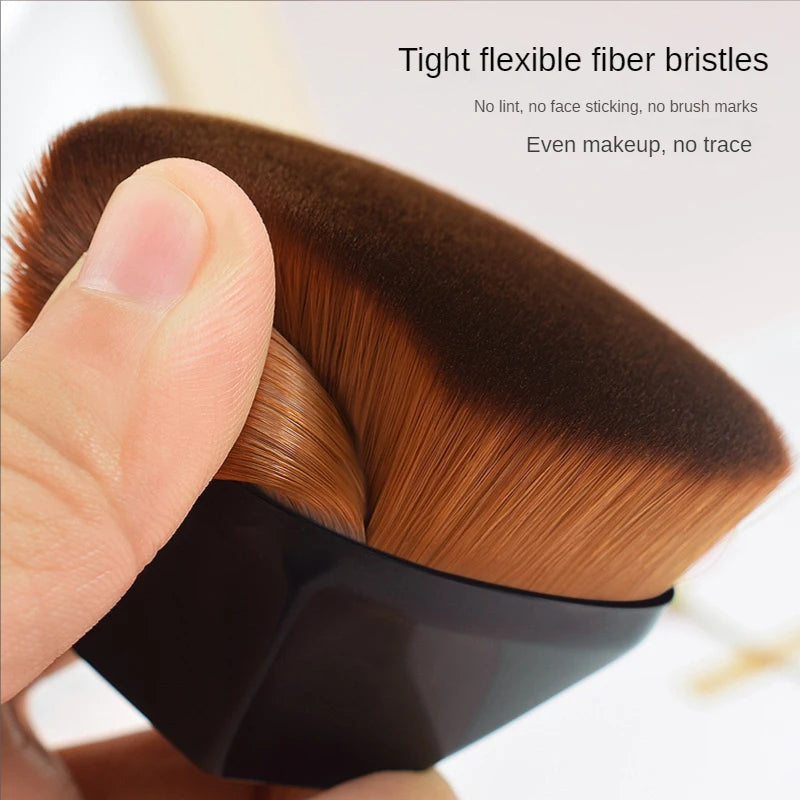 Flawless Finish Foundation Brush - Hexagonal Design for Effortless Blending