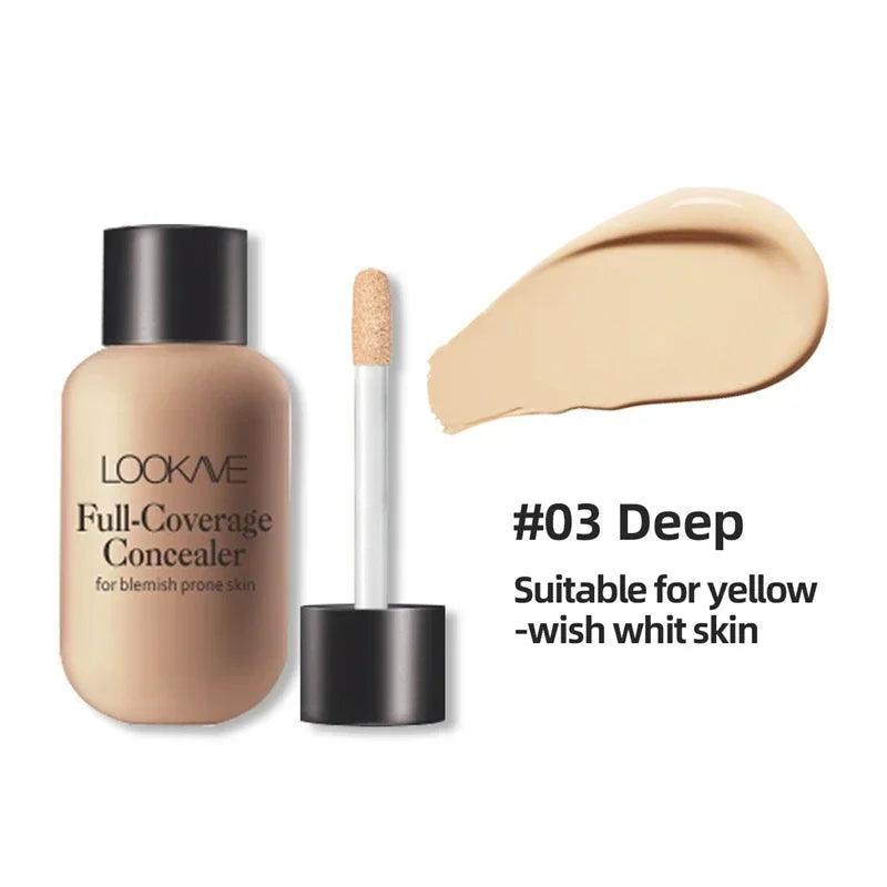 12ml Matte Makeup Foundation Cream For Face Professional Concealing Eye Dark Circle Liquid Long-lasting Corrector Cream Cosmetic - Urbanew