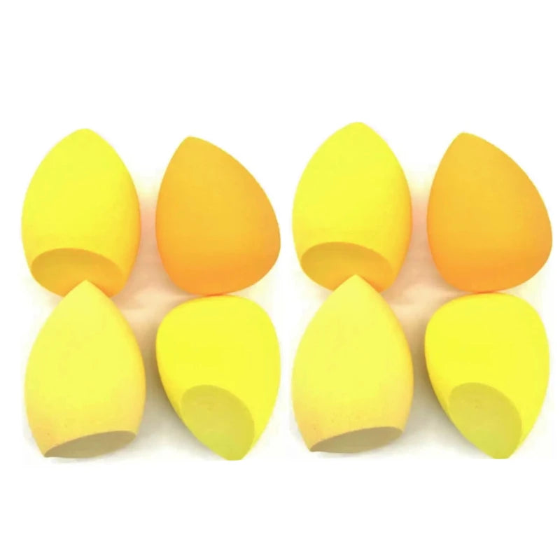 4pc/8pc Soft Makeup Sponge Dry Wet Dual Use Cosmetic Puff Foundation Concealer Highlight Blender Make Up Beauty Tool Accessories