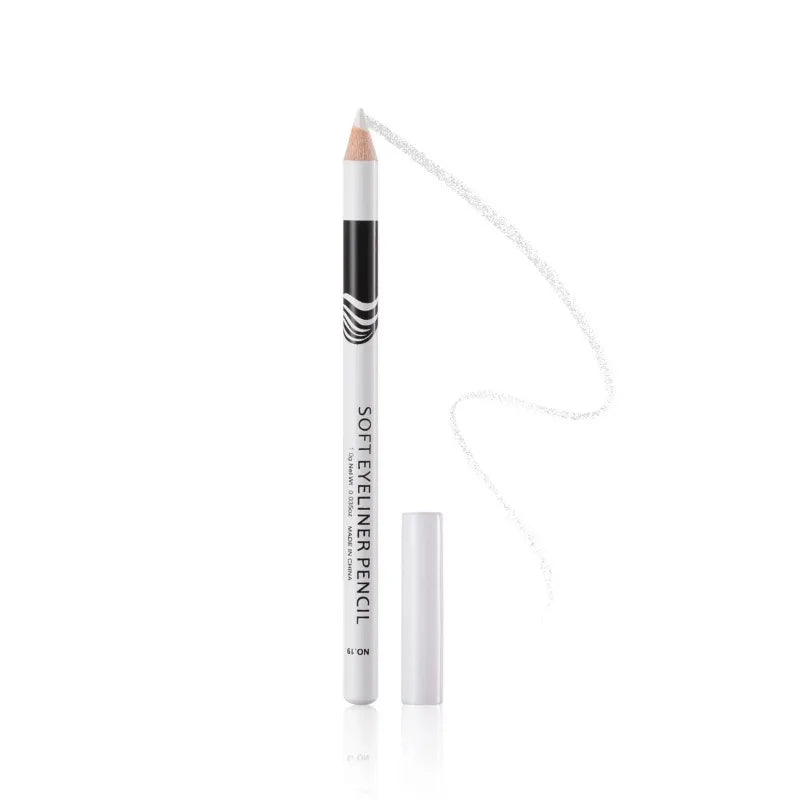 White Eyeliner Makeup Lasting Smooth Matte Eye liner Pencil Make up Easy To Wear Eyes Brightener Waterproof Fashion Eyes Pencils