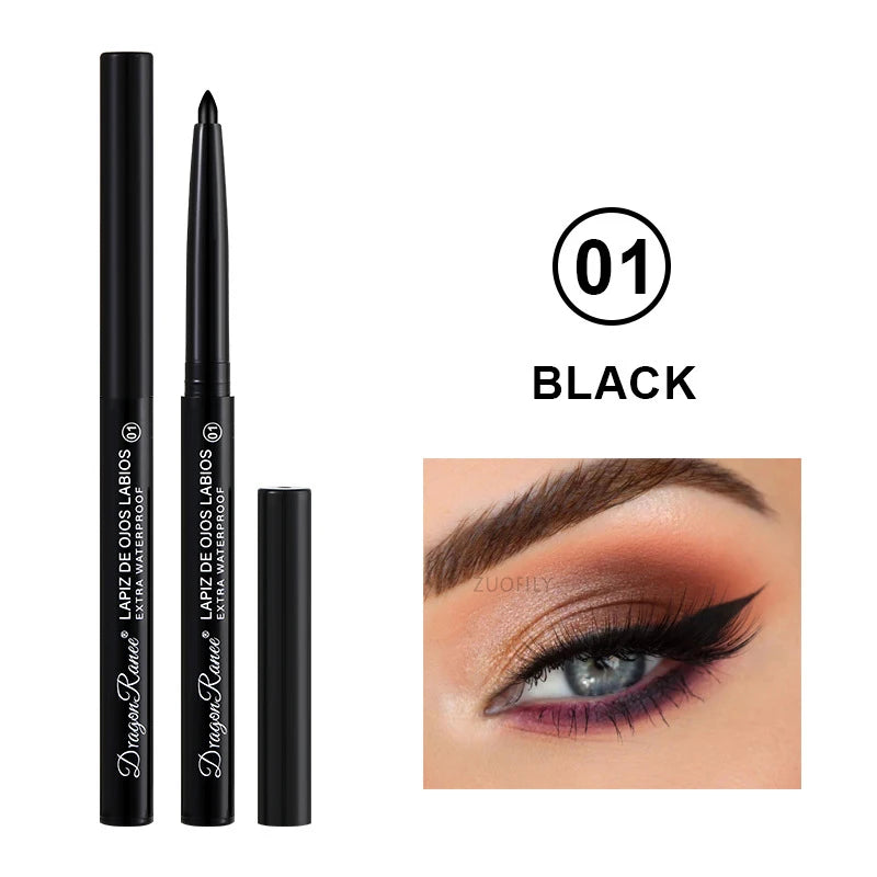 Matte/Pearlescent Eyeliner Gel Pencil Smooth Waterproof White Black Eye Liner Lying Silkworm Pen Cream Makeup for Eyes