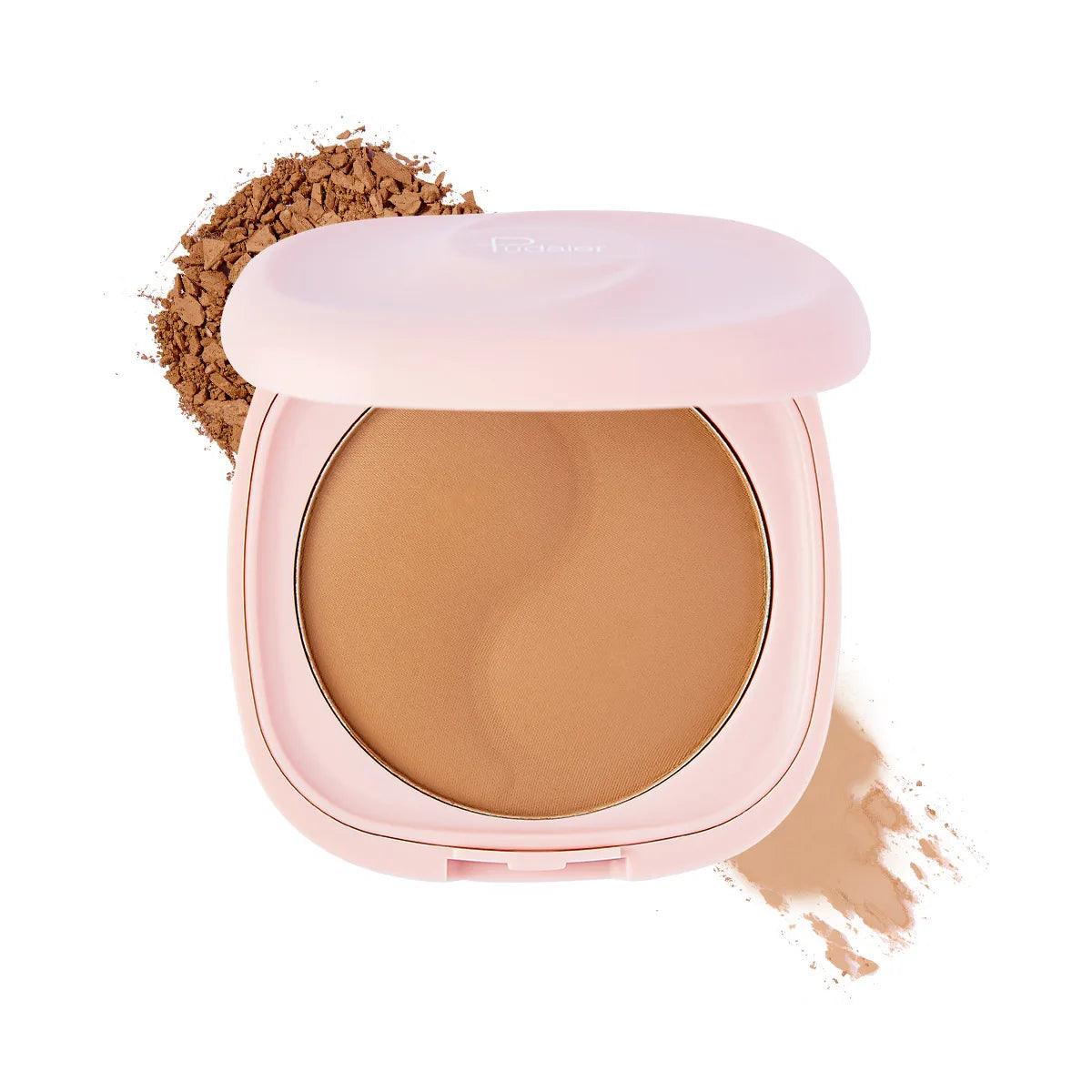 Pudaier Makeup Foundation Fixing Foundation Pressed Powder Loose Powder Make up Waterproof Natural Concealer Oil Control Powder - Urbanew