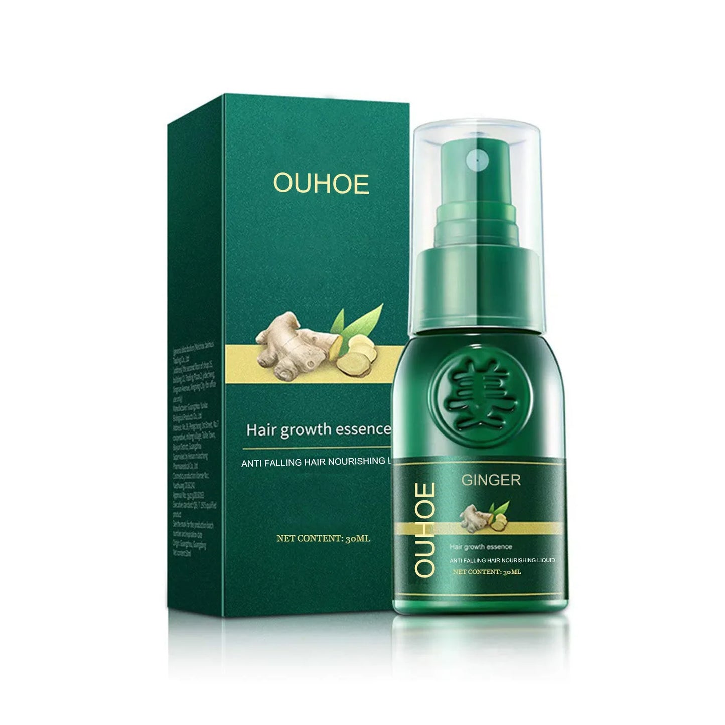 OUHOE Hair Growth Serum - Revitalize Thinning Hair & Promote Healthy Growth (30ml)