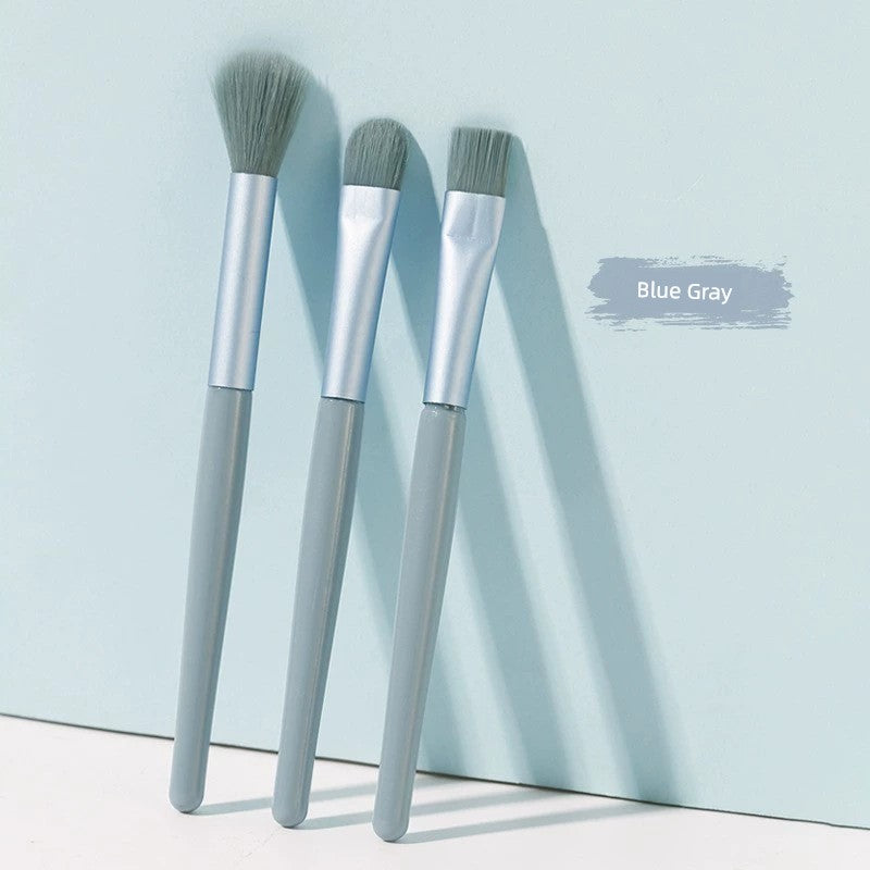 Beginner Portable Short Super Soft Makeup Brush Suit