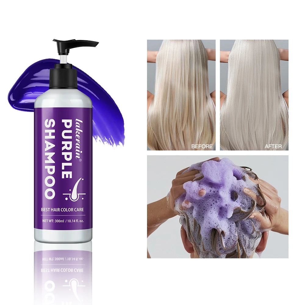 Blonde Revive Purple Shampoo - Neutralizes Brass & Enhances Shine (300ml)