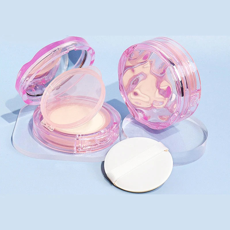 12g/15g Empty Air Cushion Puff Box Portable Cosmetic Makeup Case Container With Powder Sponge Mirror For BB Cream Foundation