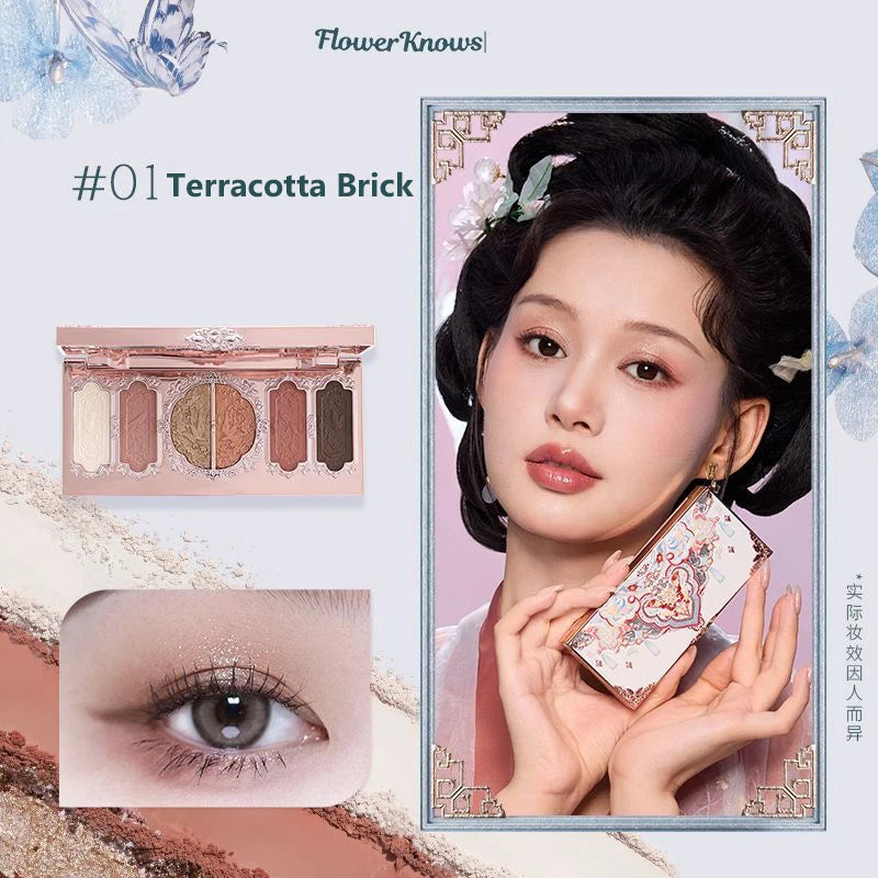 Paleta de Sombras Flower Knows Swan Ballet: Um Espetáculo de Cores para Seus Olhos