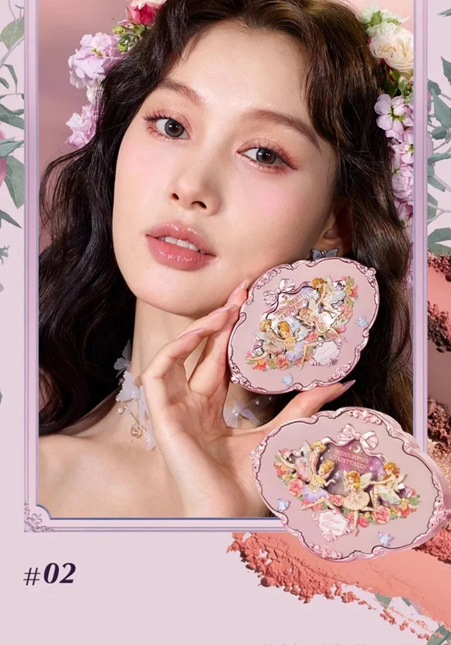 Paleta de Sombras Flower Knows Swan Ballet: Um Espetáculo de Cores para Seus Olhos