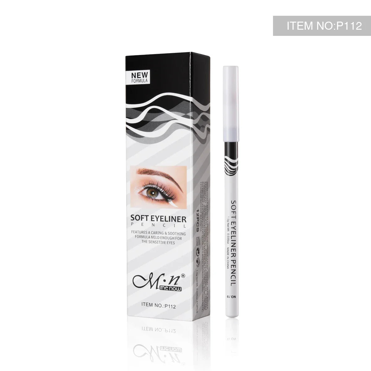 White Eyeliner Makeup Lasting Smooth Matte Eye liner Pencil Make up Easy To Wear Eyes Brightener Waterproof Fashion Eyes Pencils