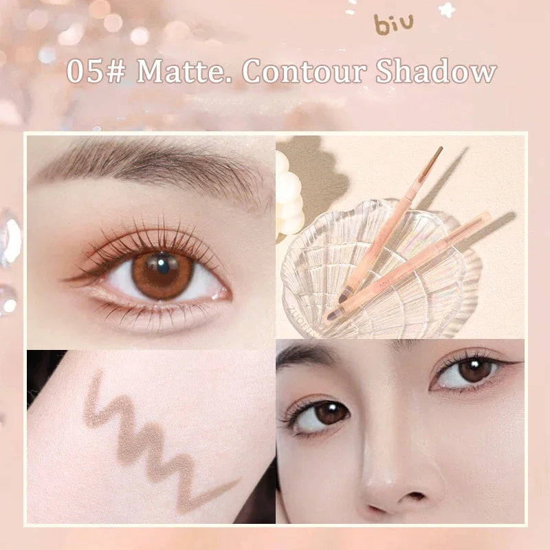 Waterproof Eyeliner Gel Pencil Red Brown White Ultra-slim Soft Easy Wear High Pigment Lip Liner Professional Lasting Eyes Makeup