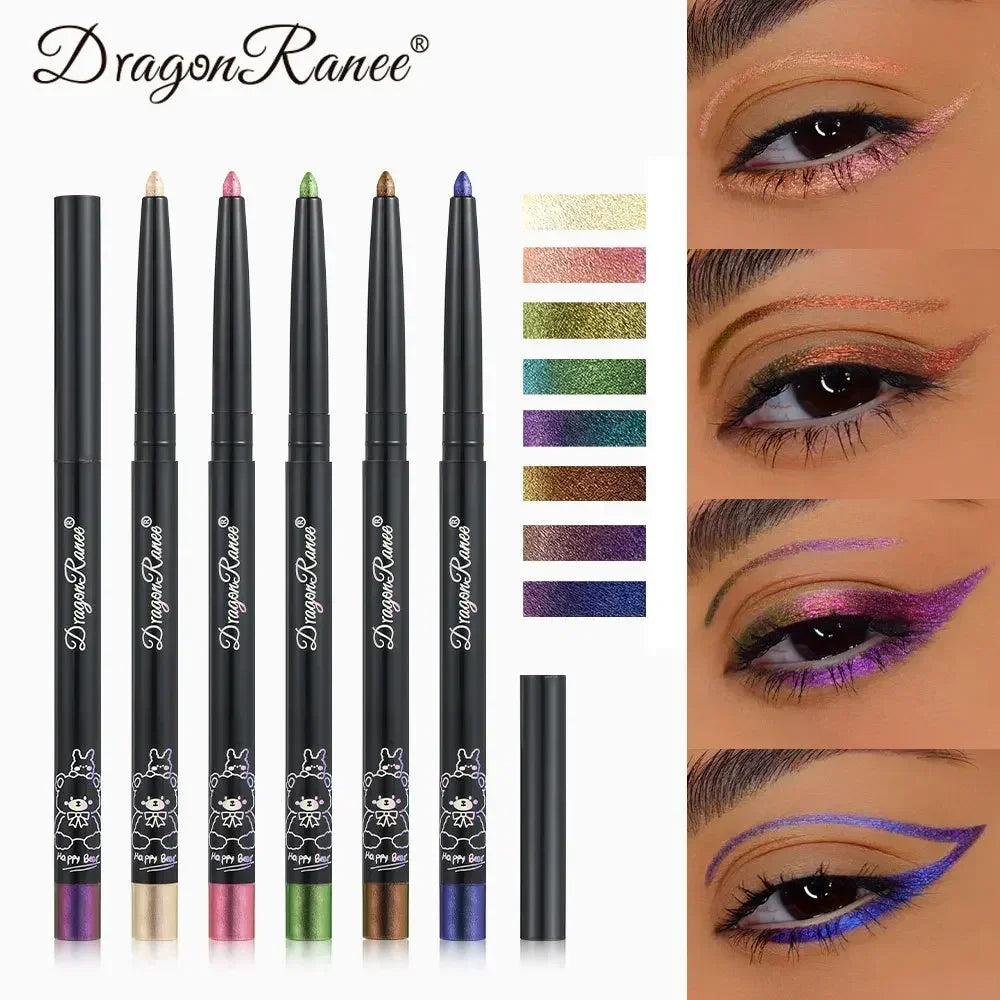 Optical Chameleon Eyeliner Gel Pen Waterproof Sweatproof Eyes Liner Pencil Long-lasting Non-smudge Brightening Eyeshadow Stick