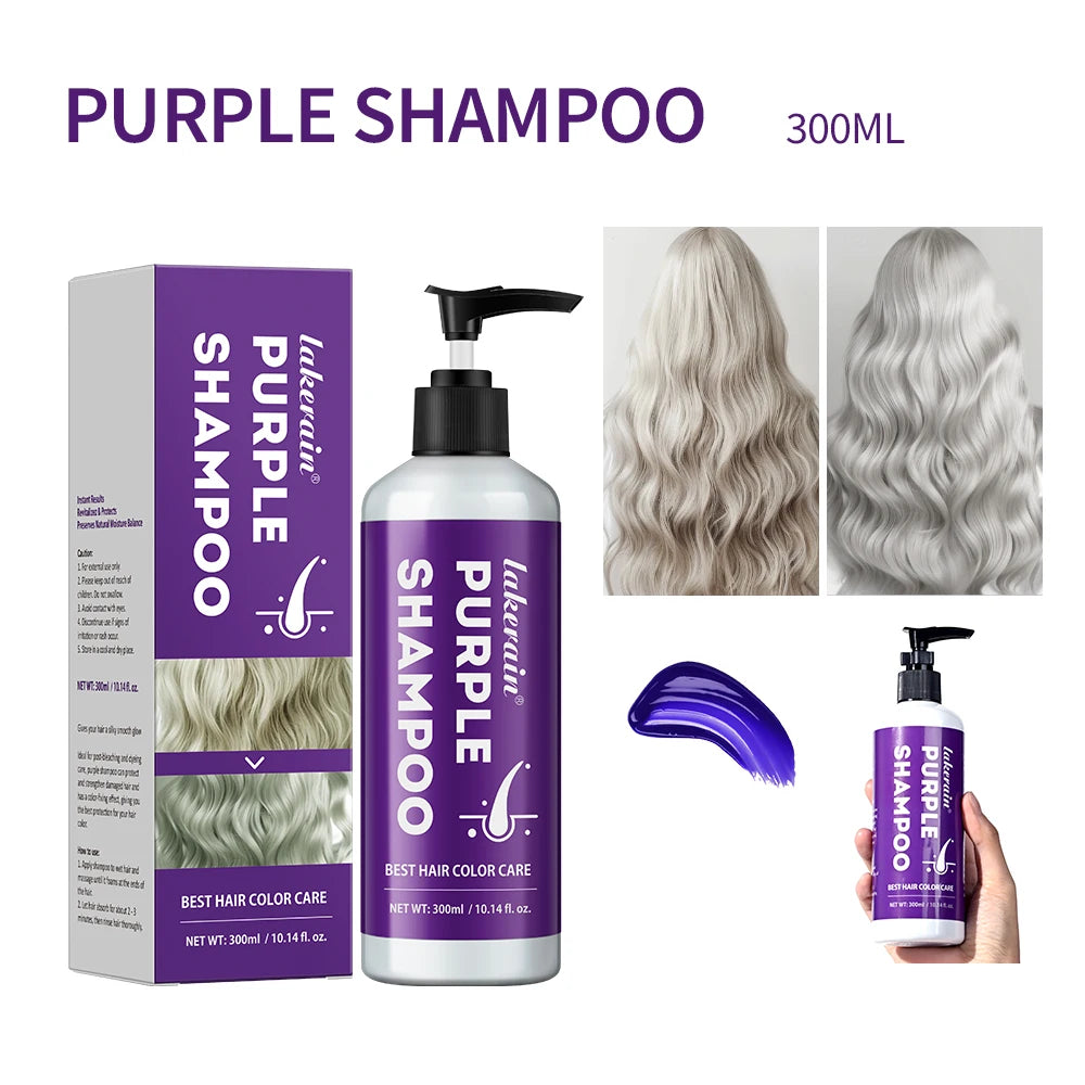 Blonde Revive Purple Shampoo - Neutralizes Brass & Enhances Shine (300ml)