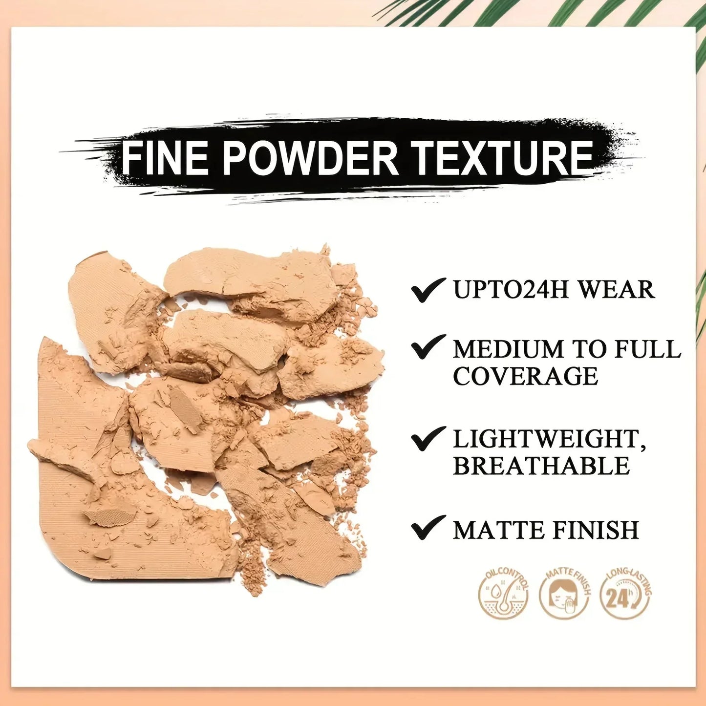 3 Color Dark Powder Bronze Powder Dark Skin Foundation Oil Control Concealer Brighten The Face Create 3 Dimensional Makeup