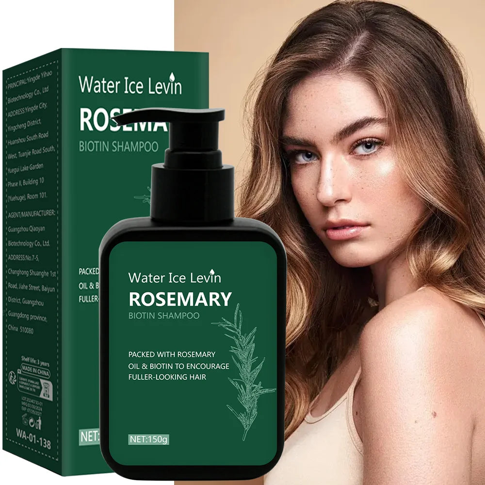 Rosemary Biotin Hair Growth Shampoo - Deep Cleansing & Strengthening Formula (150ml)