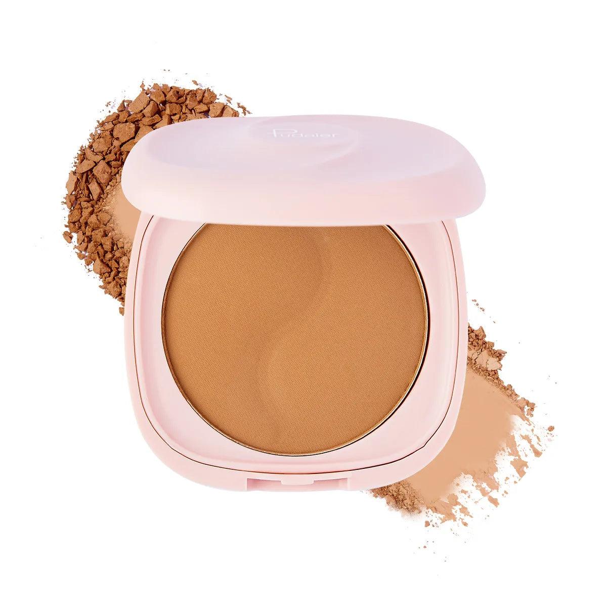 Pudaier Makeup Foundation Fixing Foundation Pressed Powder Loose Powder Make up Waterproof Natural Concealer Oil Control Powder - Urbanew