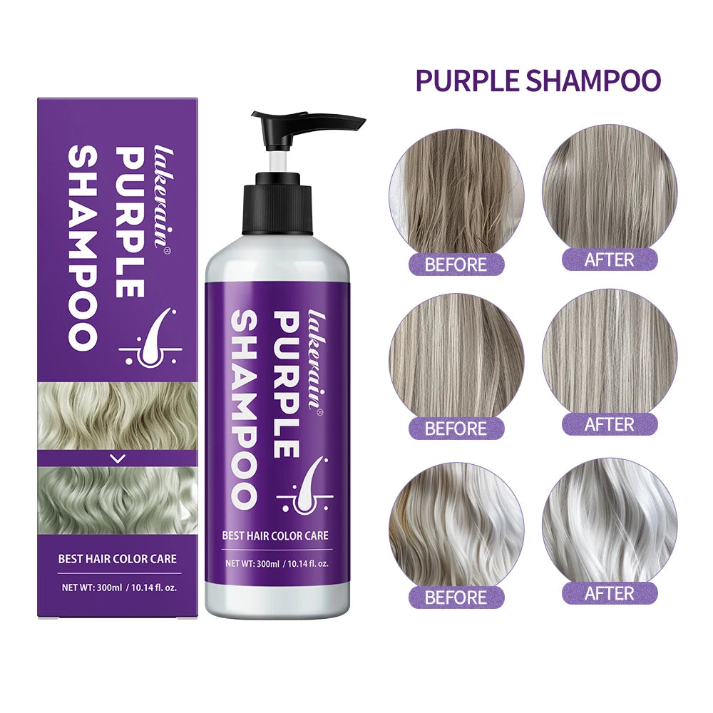 Blonde Revive Purple Shampoo - Neutralizes Brass & Enhances Shine (300ml)