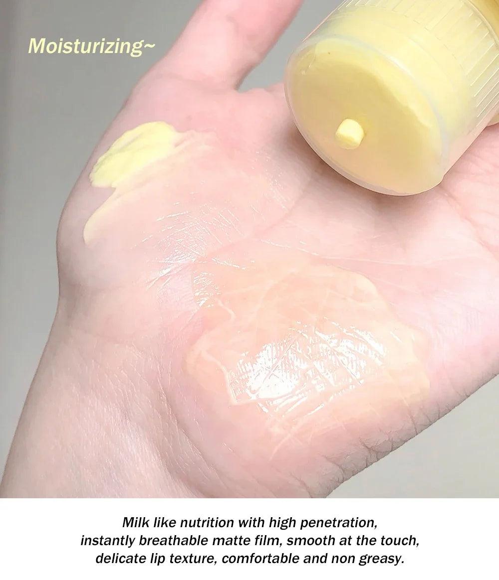 Moisturizing Lip Cream Rotatable Paste Repair Lip Lines Long-lasting Moisture Hydrating Makeup Base Lip Balm Care Treatment 12g - Urbanew